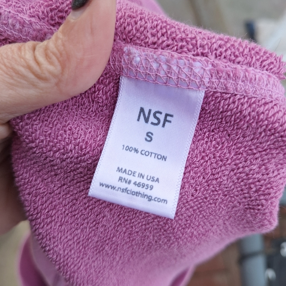 NSF Minnie Raglan Tie Dye Sweatshirt Pullover Size Small - Picture 7 of 7